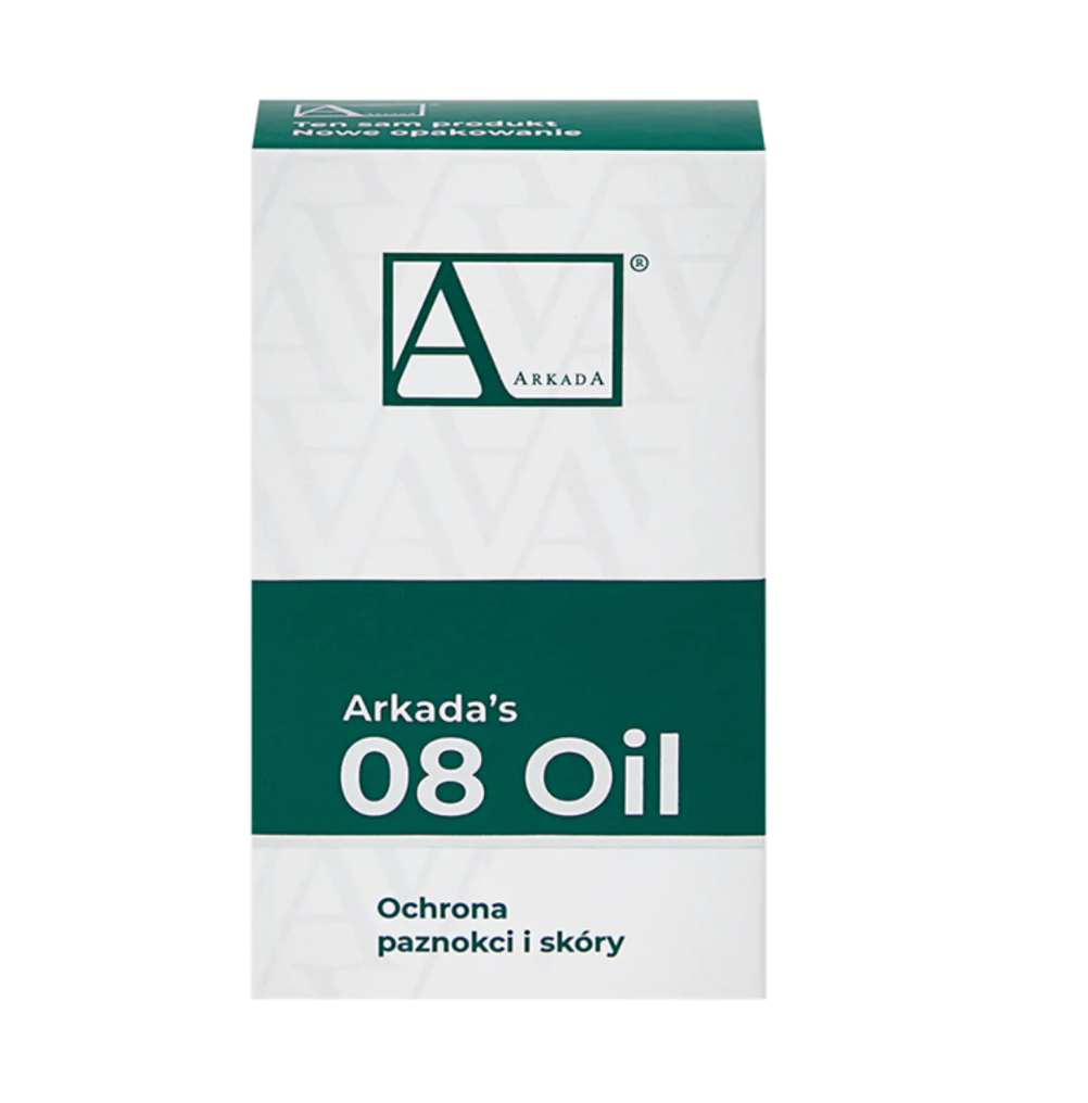 Arkada 08 Oil 1 fl oz - Protective Nail & Skin Treatment with 8 Natural Oils