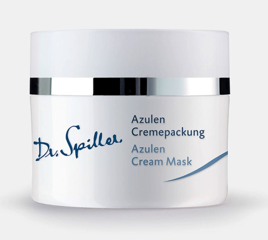 Dr. Spiller Azulen Cream Mask 1.7 fl oz – Soothing Face Mask for Sensitive Skin