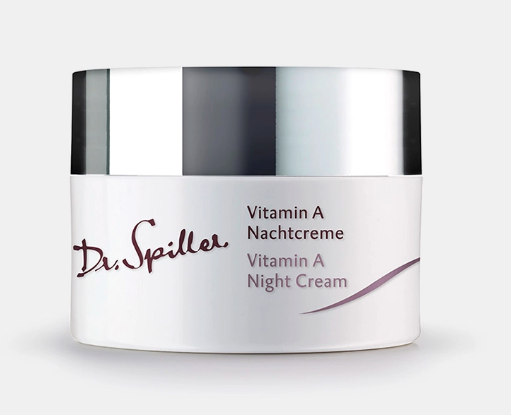 Dr. Spiller Vitamin A Night Cream 1.7 oz – Retinol Night Cream for Youthful, Smooth Skin