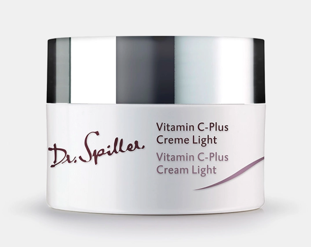 Dr. Spiller Vitamin C-Plus Light Cream 1.7 oz – Brightening Vitamin C Moisturizer for Radiant Skin
