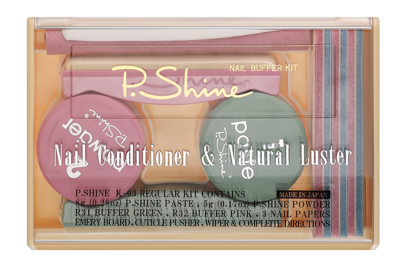 P-Shine Japanese Manicure Kit | Natural Nail Care Set – P Shine display picture 1