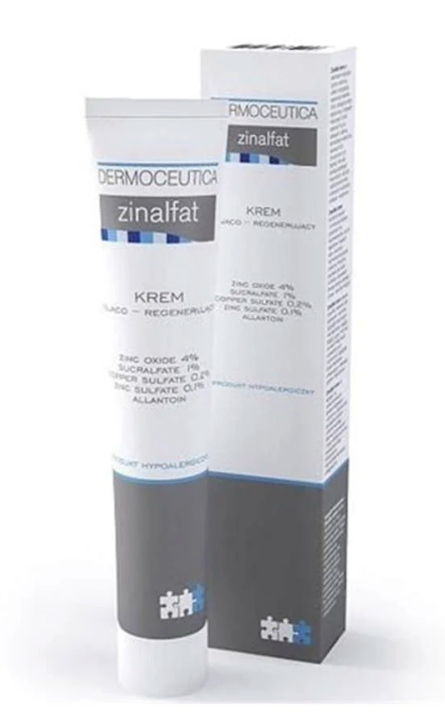 Zinalfat Soothing and Regenerating Cream 1.7 fl oz