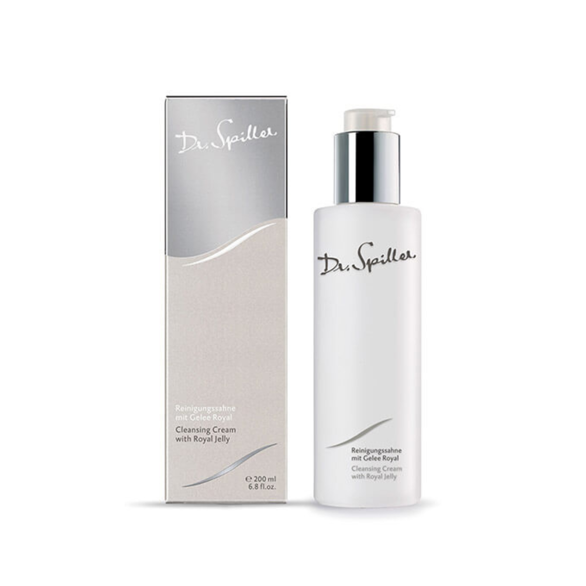 Dr. Spiller Cleansing Cream with Royal Jelly 200 ml (6.8 fl oz) – Gentle Cleanser for Dry Skin