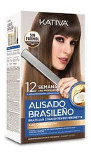 Kativa Brunette Brazilian Straightening Kit for Dark Hair