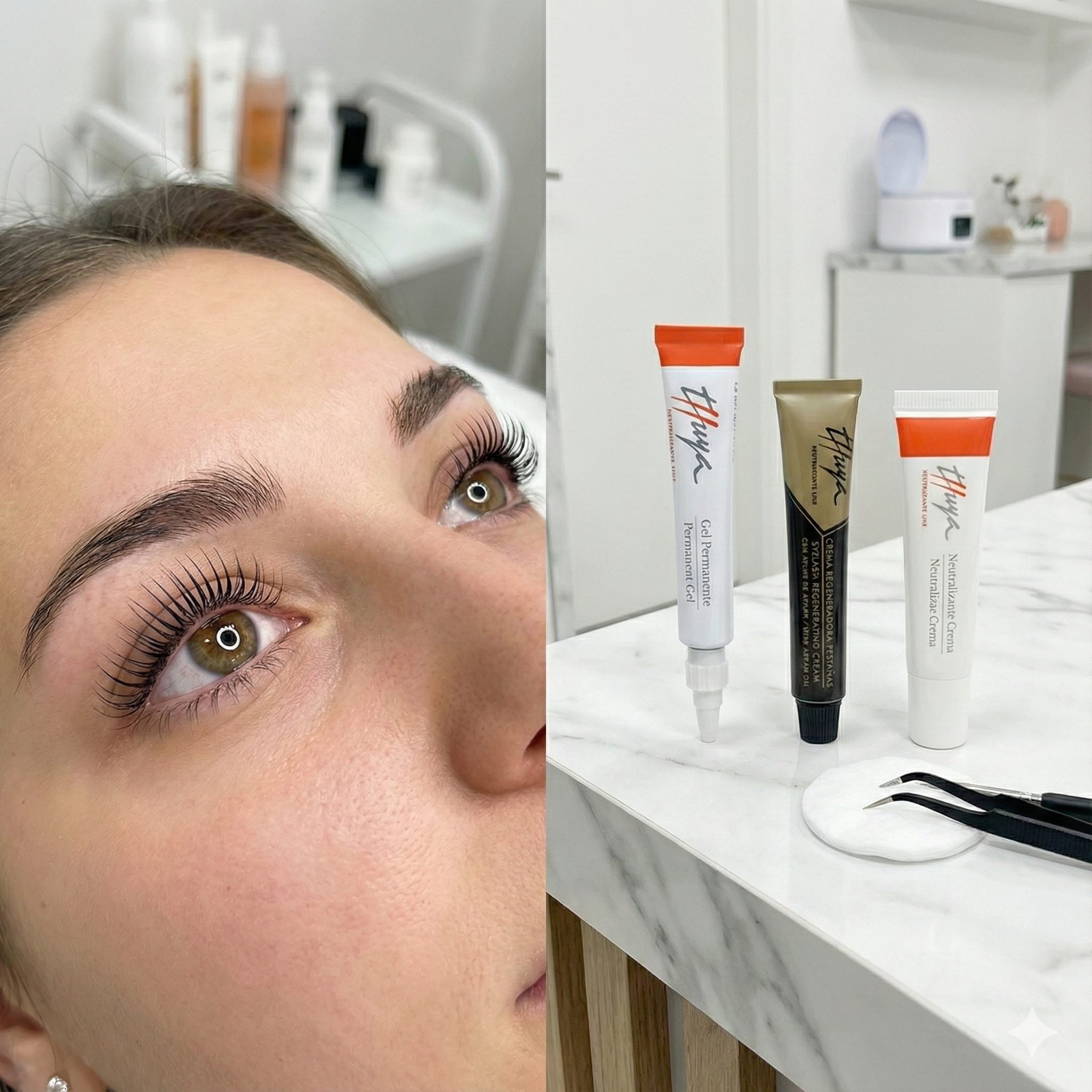 Professional lash lamination products for lifting, shaping, and conditioning lashes