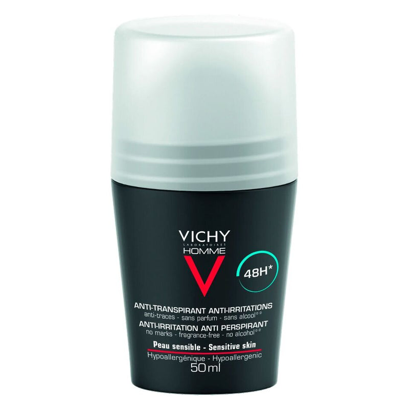 Vichy Antiperspirant Men Sensitive 48h 50ml 