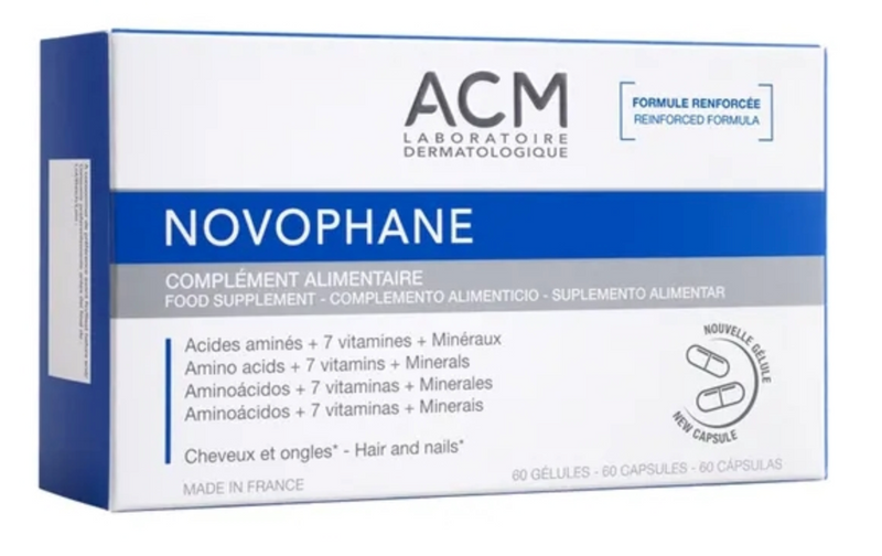 ACM Novophane Anti Hair Loss 60 Capsules