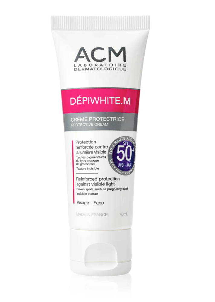 ACM Depiwhite M Cream SPF50+ 40ml – Tinted Sunscreen for Pigmentation & Full Spectrum Protection