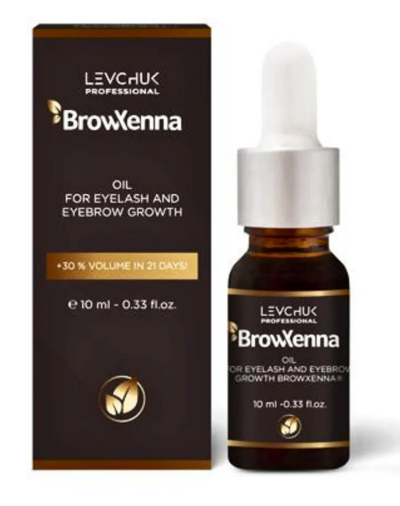 BrowXenna Oil for Eyelash and Eyebrow Growth 10ml | Natural Lash & Brow Regeneration