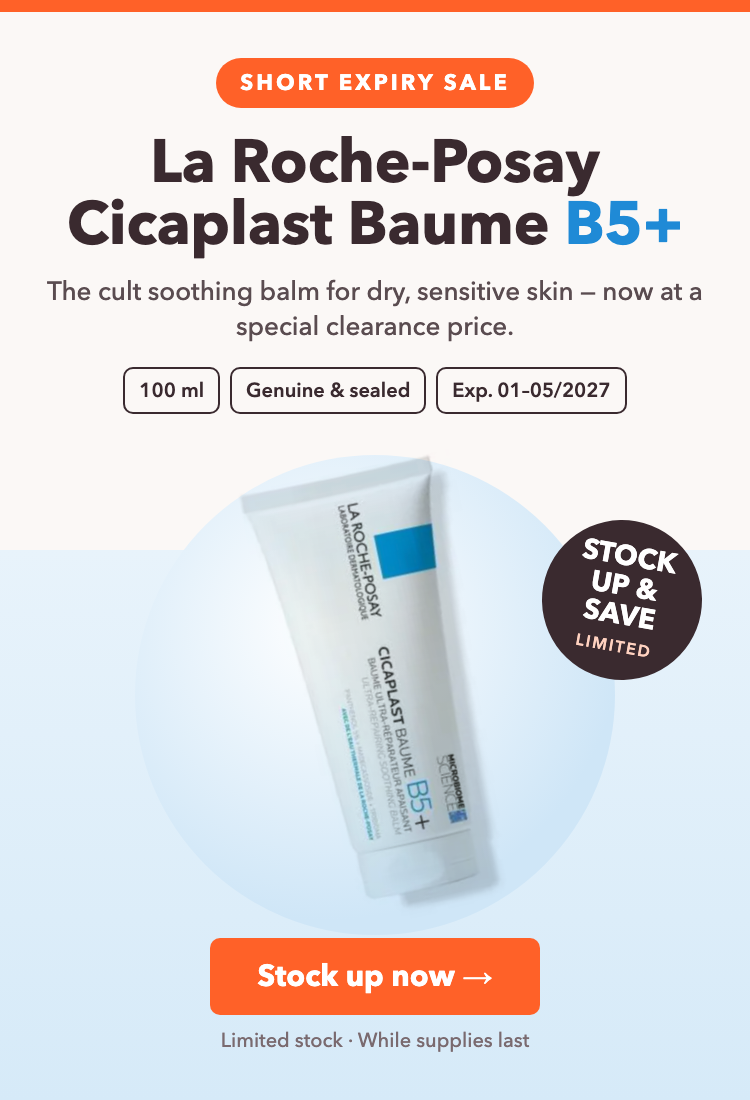 La Roche-Posay Cicaplast Baume B5+ 100ml – Short Expiry Sale, stock up now
