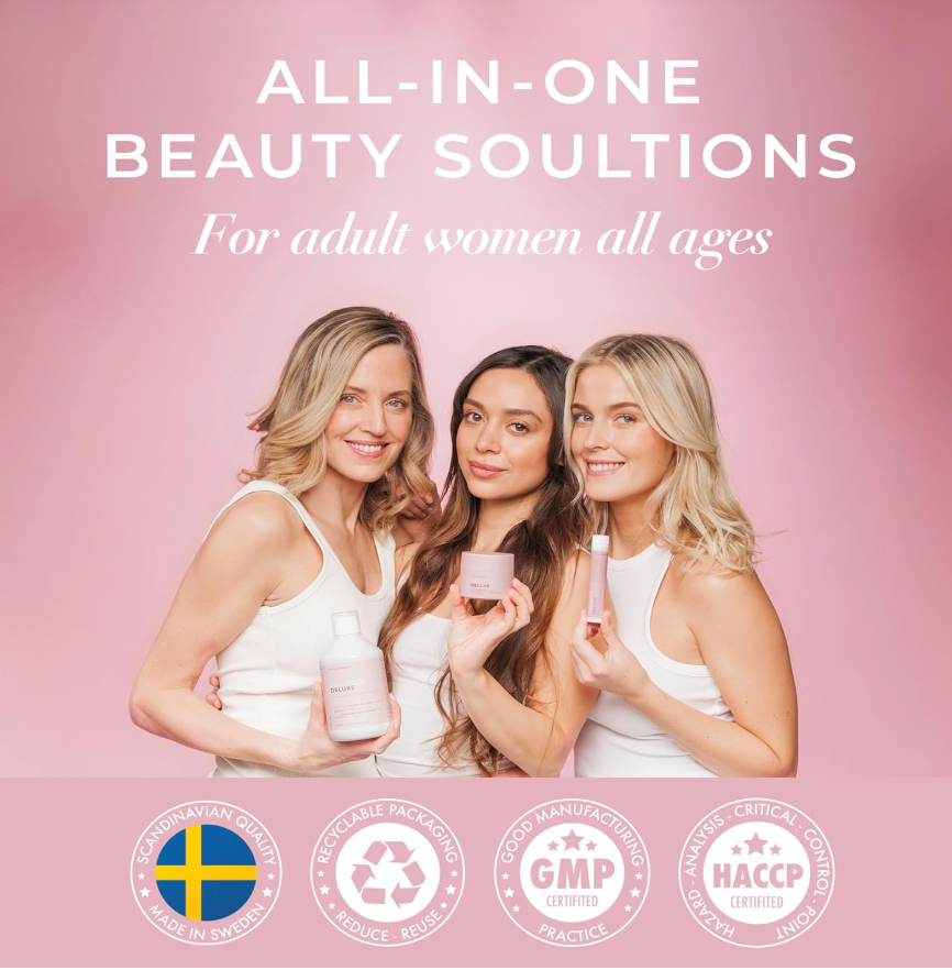 Swedish Nutra Collagen Deluxe 12500mg – 500ml Marine Collagen Liquid Supplement – view 6