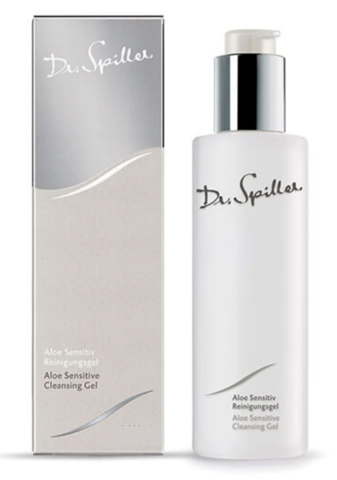 Dr. Spiller Aloe Sensitive Cleansing Gel 19.2 fl oz Salon Size – Gentle Aloe Vera Cleanser for Sensitive Skin