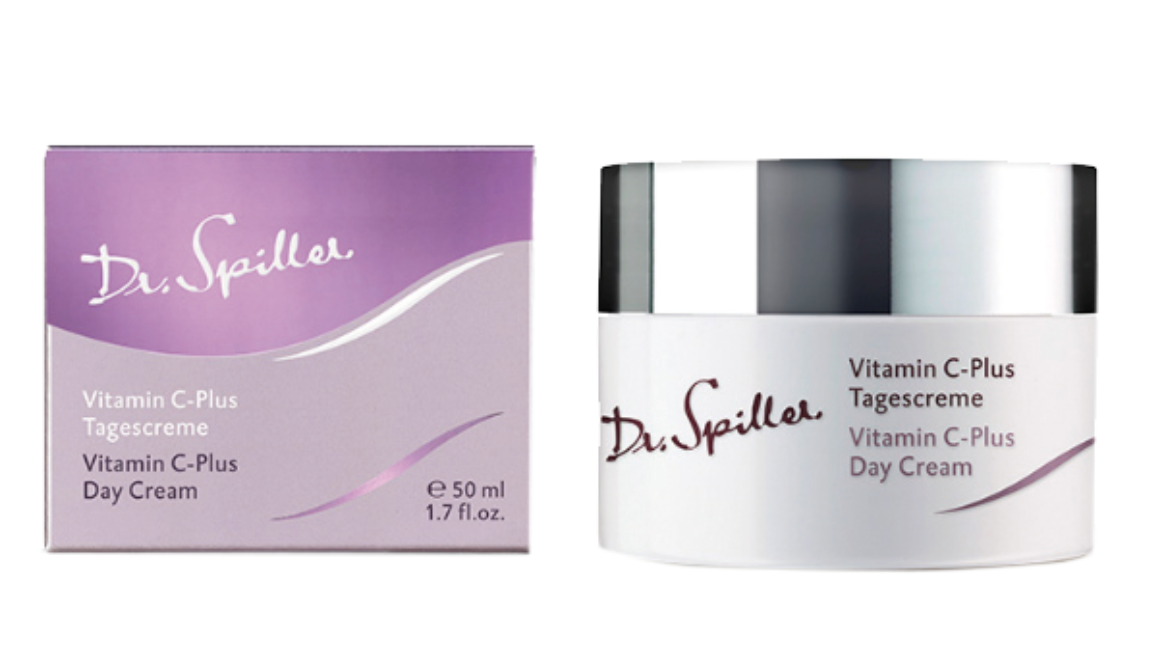 Dr. Spiller Vitamin C-Plus Day Cream 50ml antioxidant day moisturiser with vitamin C and hyaluronic acid