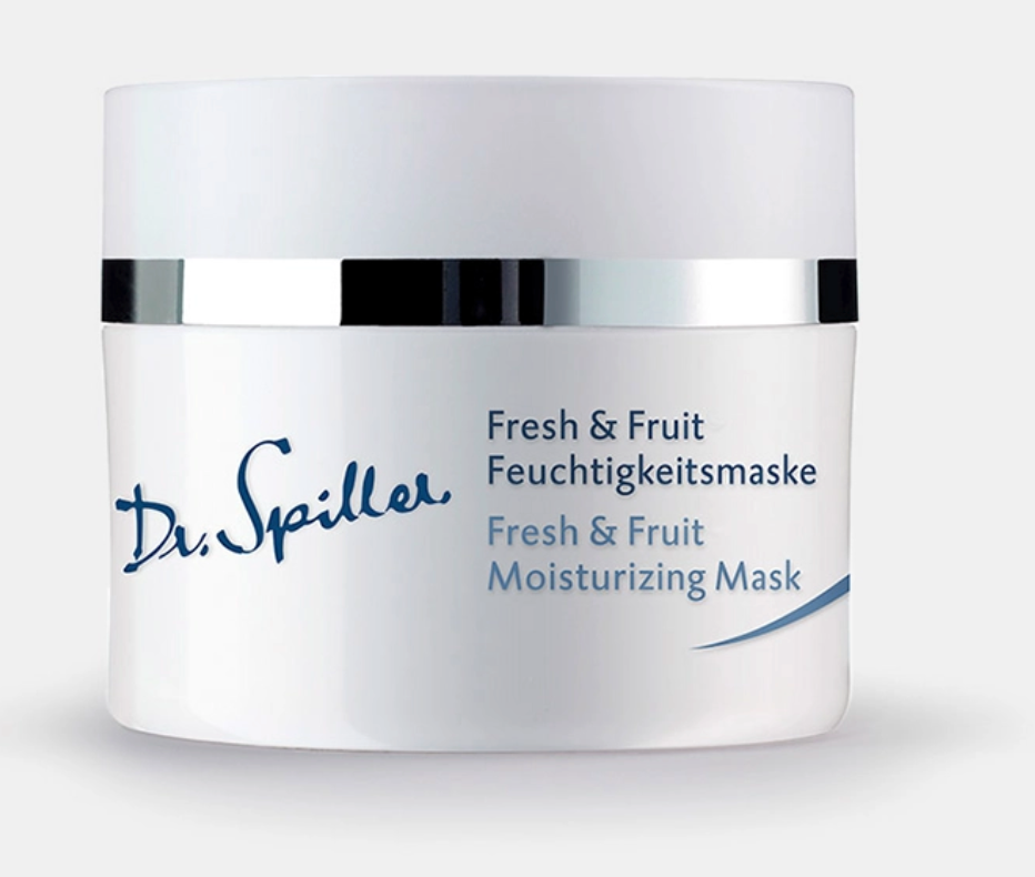 Dr. Spiller Fresh & Fruit Moisturizing Mask 1.7 fl oz – Hydrating Fruit Enzyme Face Mask