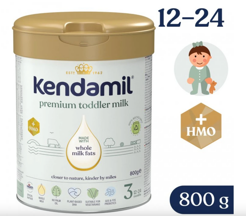 Kendamil Premium 3 Toddler 800g – Complete Nutrition for Kids 12-24 Months
