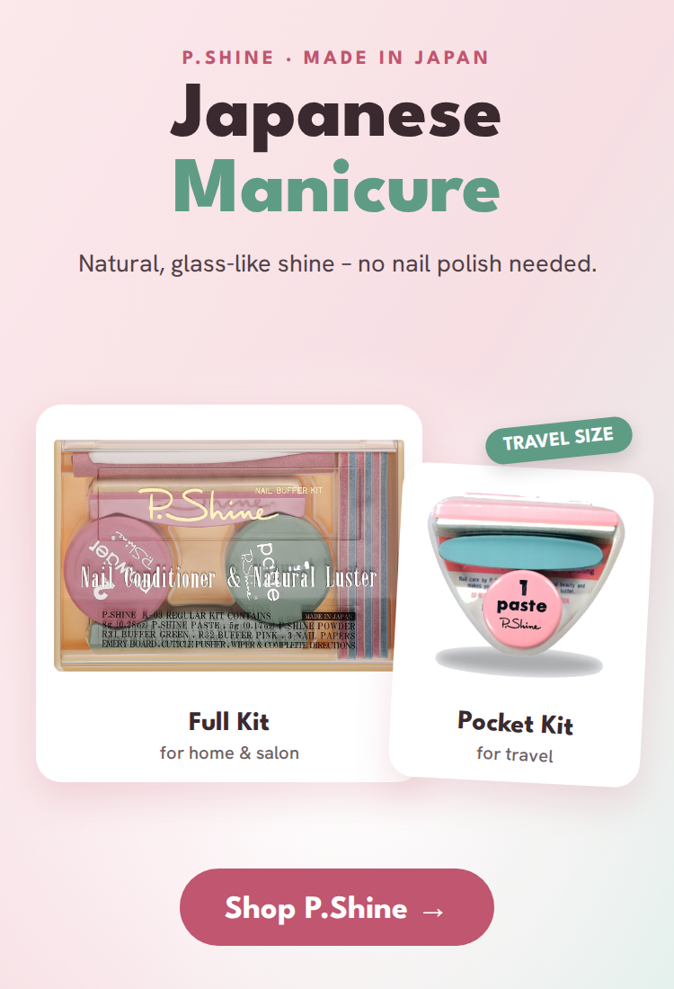 P.Shine Japanese Manicure – Full Kit and Pocket Kit