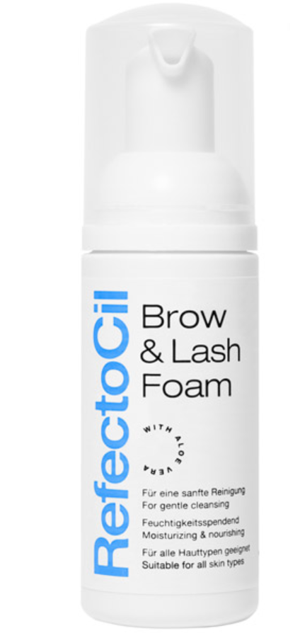 RefectoCil Brow and Lash Foam – Gentle Brow & Lash Cleanser | Deep Cleansing, Suitable for Sensitive Skin