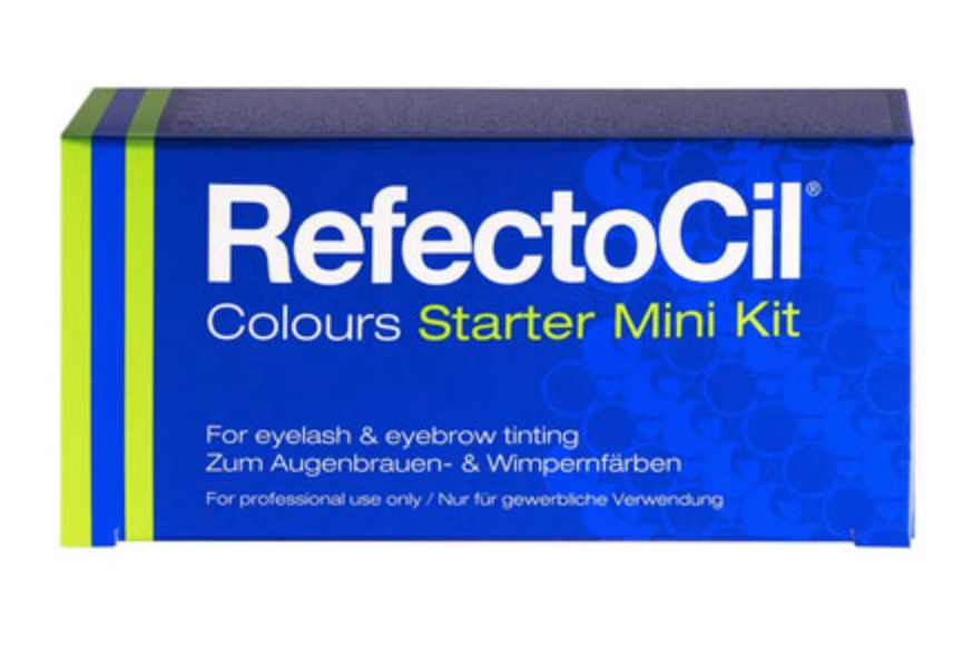 RefectoCil Colours Starter Mini Kit – Compact Lash & Brow Tinting Kit for Beginners and Professionals