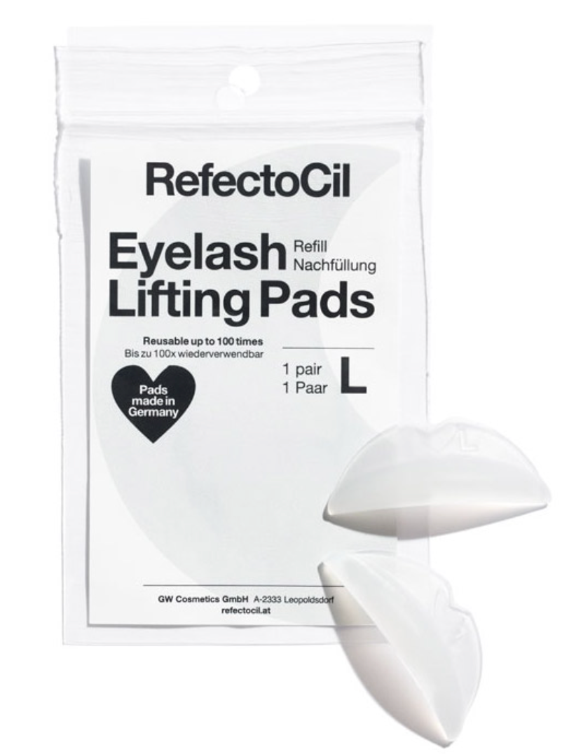 RefectoCil Eyelash Lifting Pads L – Large Silicone Lash Lift Pads | For Long, Curled Lashes