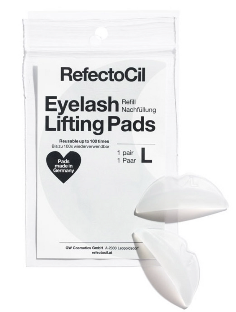 RefectoCil Eyelash Lifting Pads L – Large Silicone Lash Lift Pads | For Long, Curled Lashes