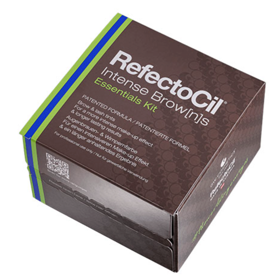 RefectoCil Intense Browns Essentials Kit – Complete Professional Brow & Lash Tinting System