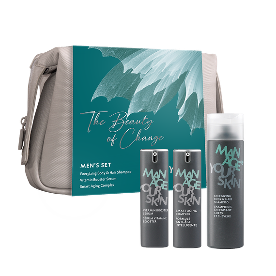 Dr. Spiller X-Mas Men's Set with toiletry bag