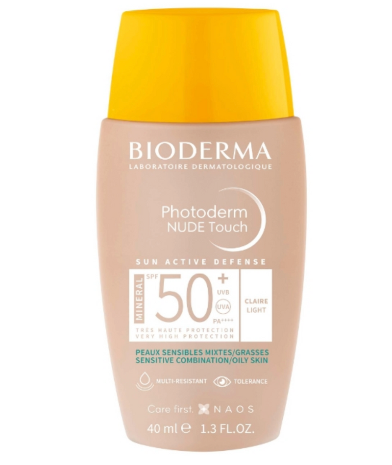 Bioderma Photoderm Nude Touch SPF 50+ 1.33 fl oz - Light