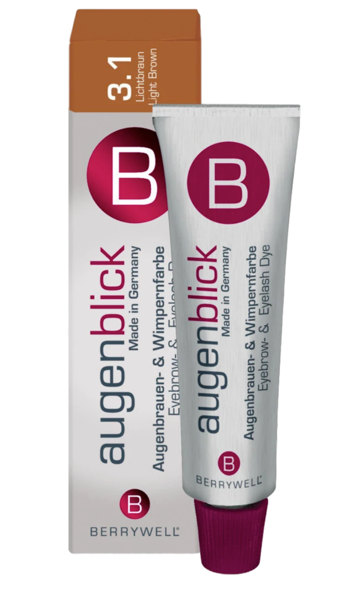 berrywell augenblick eyebrow tint light brown