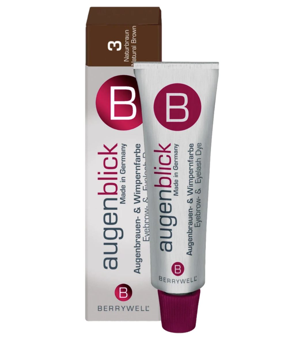 berrywell augenblick eyebrow tint natural brown