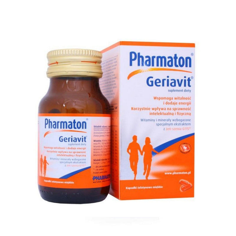 Pharmaton Geriavit - Vitality 30 Capsules