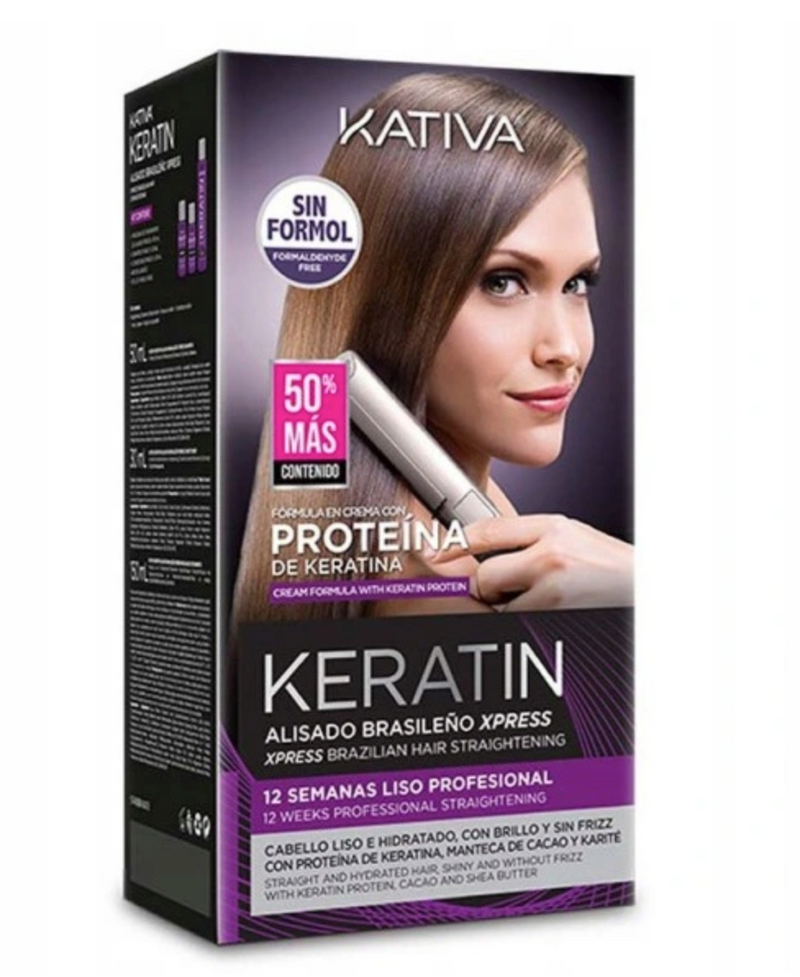 Kativa Keratin Xpress Brazilian Hair Straightening – e-cosmetorium