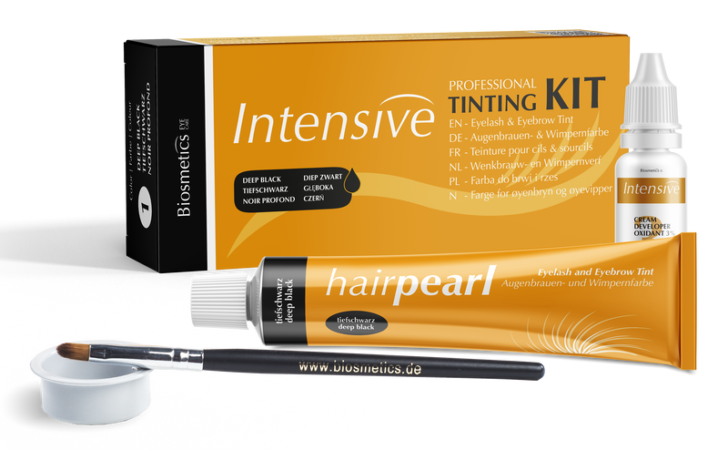 Biosmetics Intensive Eyepearl Tinting Kit Mini - Deep Black