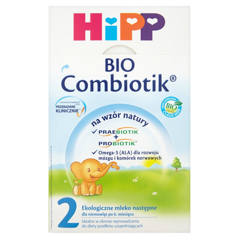 HiPP Organic Bio Combiotik Formula 2 - from 6 months 19 oz